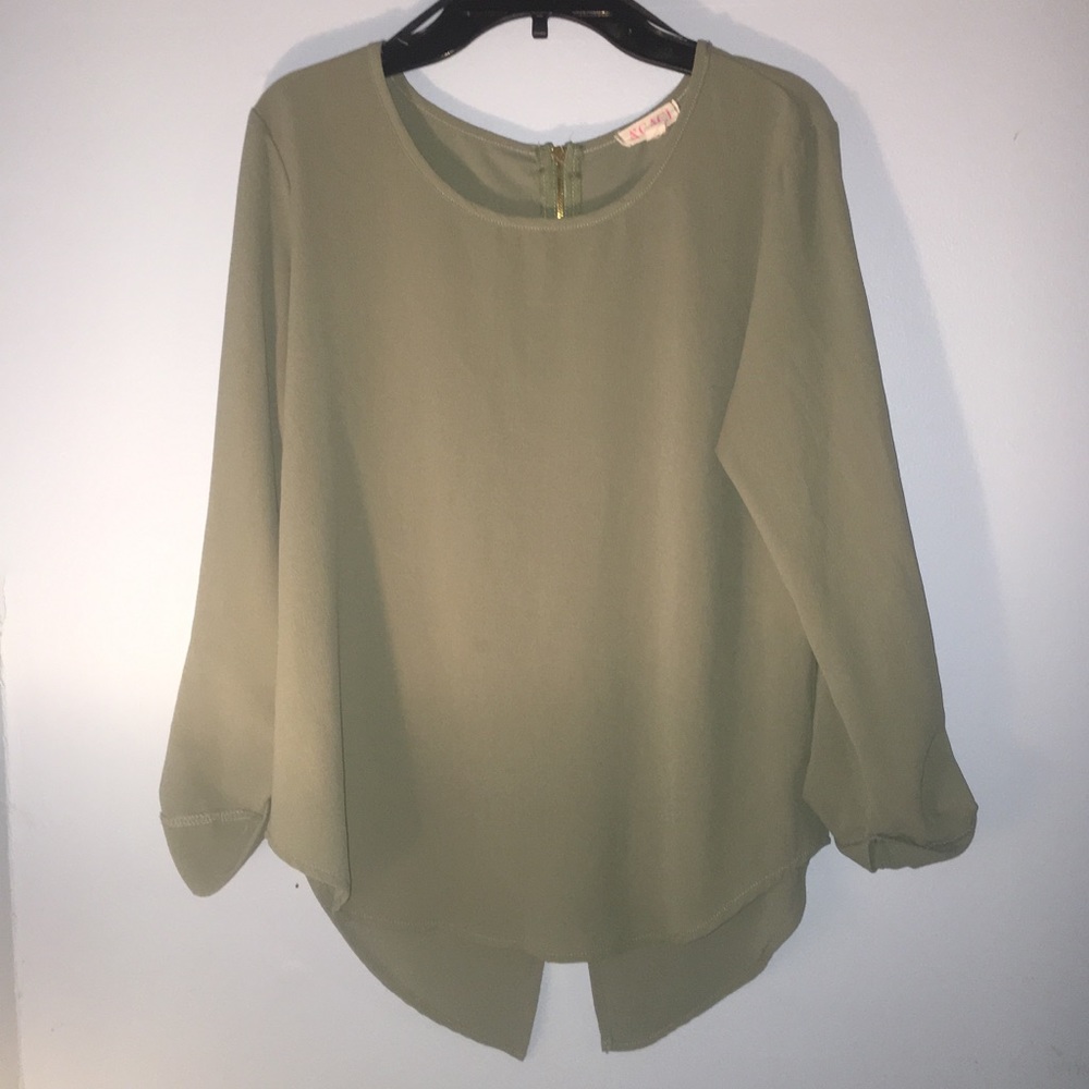 A’Gaci Green Blouse